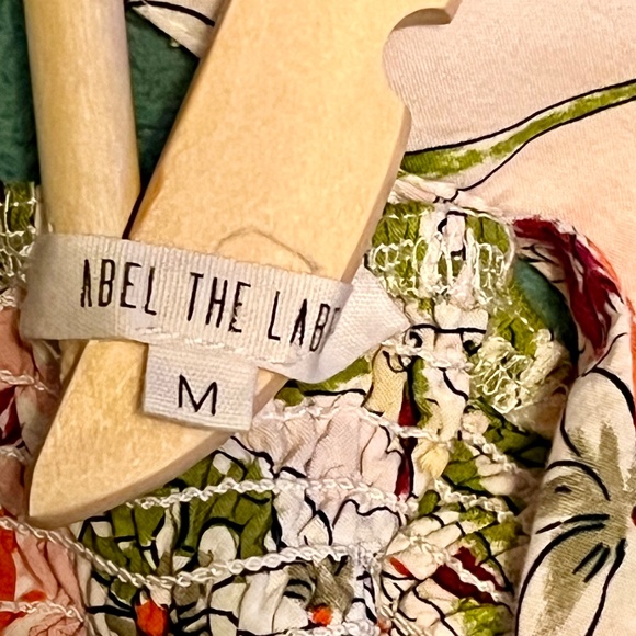 Abel the label Vienna floral halter tie back maxi dress - Picture 5 of 9